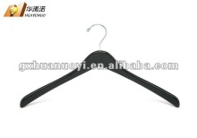 Wooden Black hanger/wooden suit hanger/wooden coat hanger