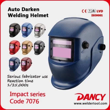 Özel Tig değişken ışık kaynak kask / argon ark kaynak maskesi code.7076