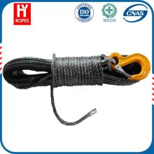 HYropes bright orange color winches rope/ sailboat winch rope/ colored winch ropes