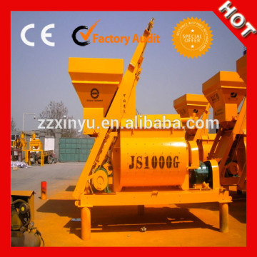 Chinamade high efficiency JS1000 price of concrete batching pla...