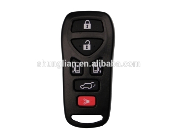 Nissan 6 buttons remote key case