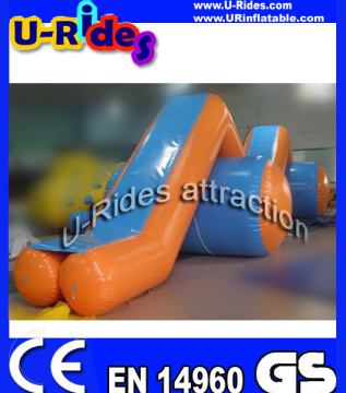 Z Shape Inflatabe Water Slide Used in Sea / Water Park