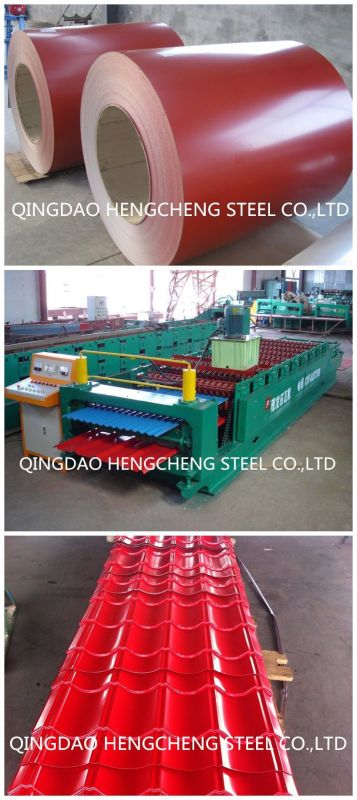 Color Coated Corrugated Steel Roofing Sheets