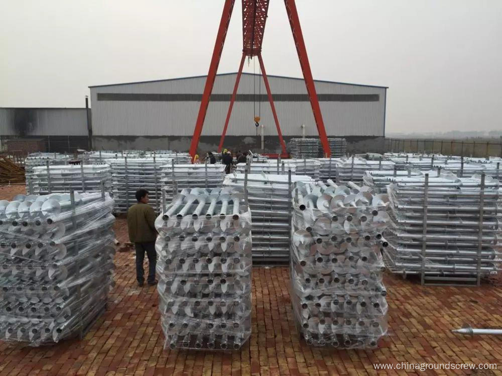 Galvanized Screw Pile Ground Screw Foundation