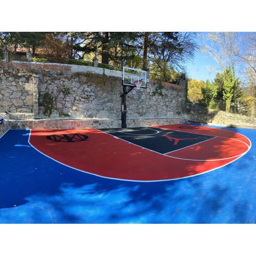 PP Rubber Enliio SES Basketball Court Couring Costo TPE