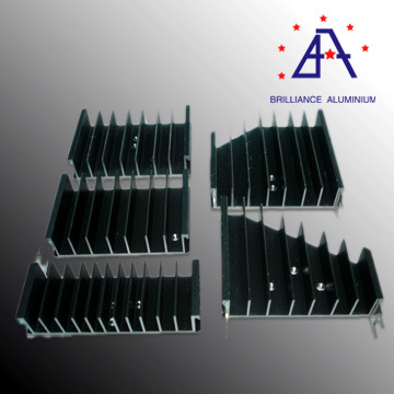 Brilliance extruded aluminum heatsink