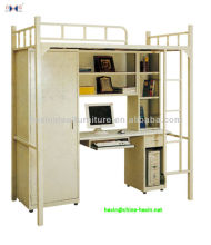 New High end furniture steel bunk bed or steel bed and bunk bed
