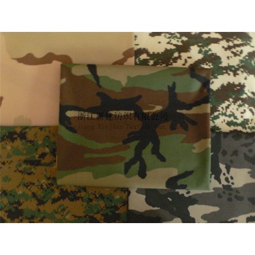 Tessuto per ripstop TC medio camouflage all&#39;ingrosso