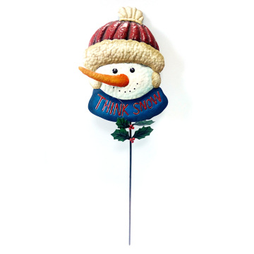 Snowbaby Garden Metal Stake