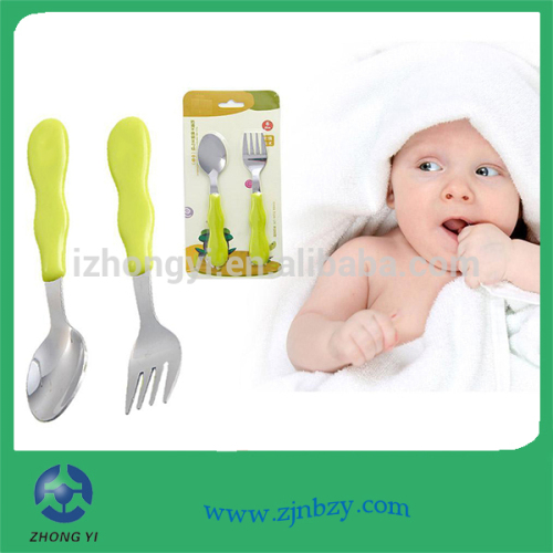 Fancy Baby Feeding Spoon and Fork