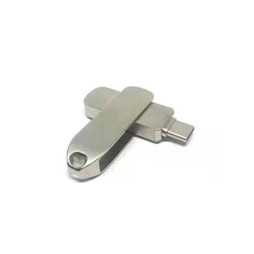 2 In1Swivel pen disk metal USB3.0/TYPE-C USB Stick