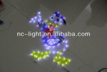 LED christmas acrylic donald duck motif light