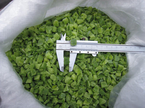 IQF Diced Green Pepper