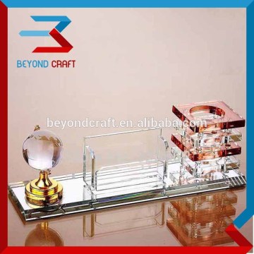 crystal office supply,crystal stationery for business favors