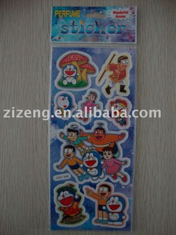 puffer ,sticker ,interior decoration children sticker, catoon sticker