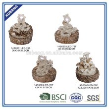 Artifcial stone flower indoor water feature mothers day water feature