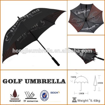 personalized nice straight auto open golf umbrella as gifts