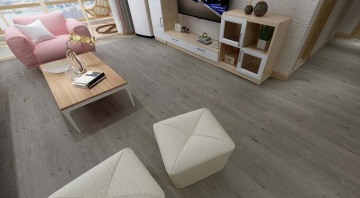 Wood Laminated Floor Click SPC Flooring