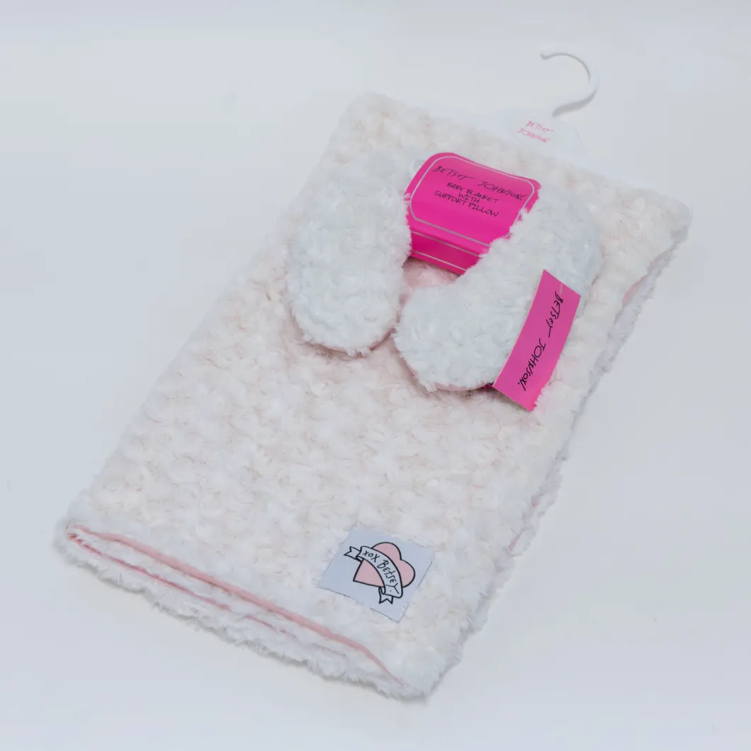 Wholesale Super Soft 100% Polyester Minky DOT Baby Blanket for Newborn