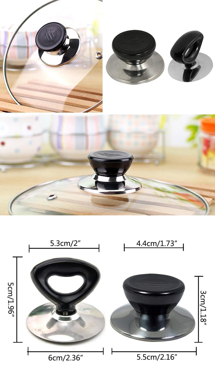 Kitchen Replacement Heat Resistant Pot Cover Knob For Cookware