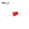 Ultra Bright 8mm Red LED Lights Red Diffused