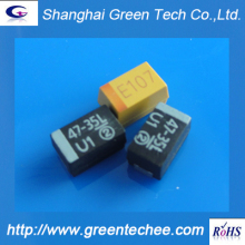 Case code A chip smd tantalum capacitor 1uf 16v