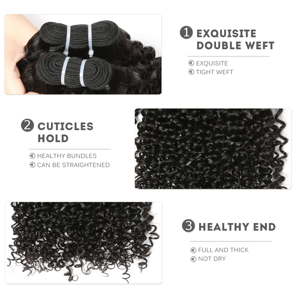 SPARK  raw virgin burman curly hair bundle Mongolian kinky curly hair, Cambodian curly human hair extension for black women
