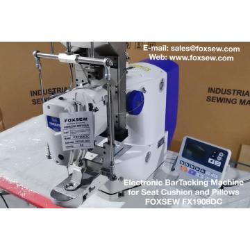 Máquina de coser electrónica BarTacking para cojín suave