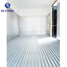 aluminium floor of refrigerated truck box, guide rail, lead rail