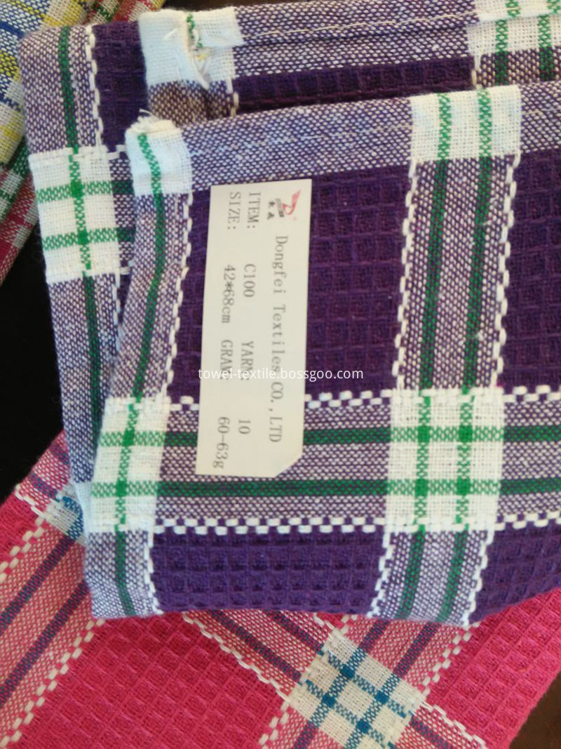 Tea Towel With Checks