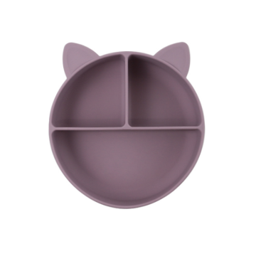 Plaques 100% Silicone Cat Divisé Baby Bowl