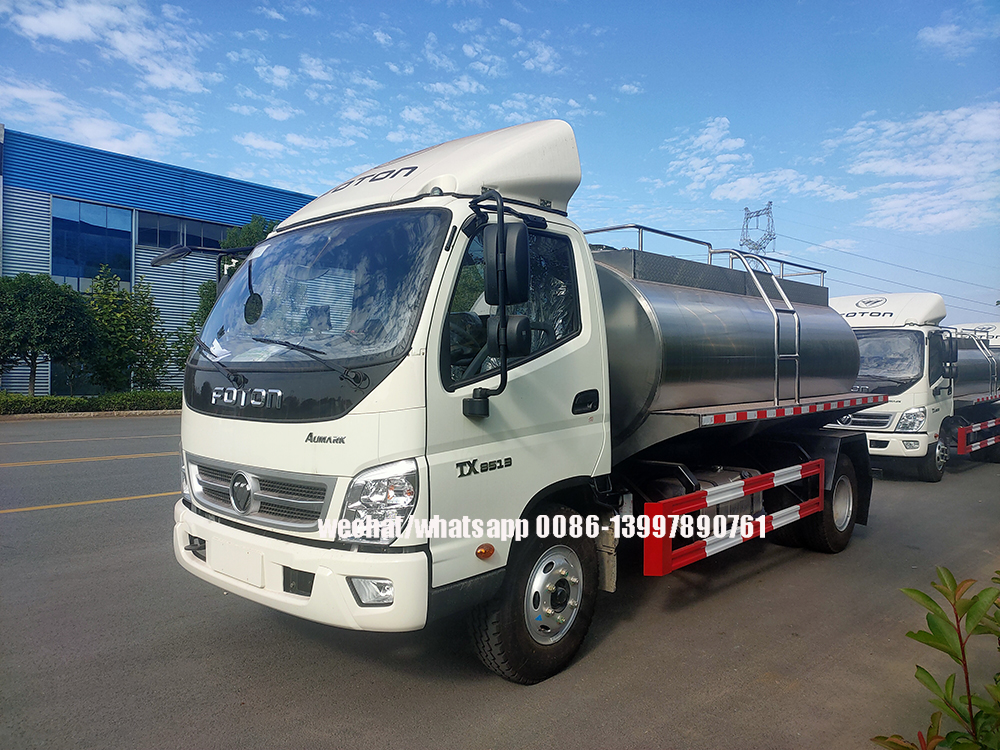 Milk Tanker Truck Price