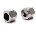 High Tubular Nut Plain Black Finish Treatment Nut