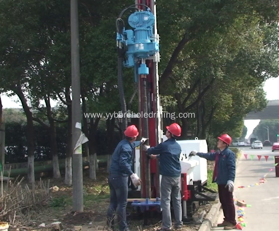 50m crawler diesel sonic drilling rig for sale