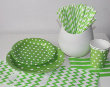 Paper disposable set