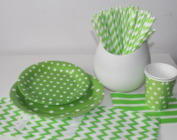 Paper disposable set