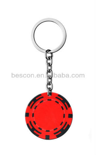 wholesale poker chip keychain