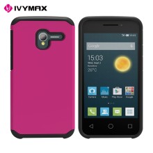Hot selling protective combo case tpu+pc for ALCATEL stellar/tru