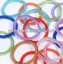 Fashion spiral bracelet phone line Bracelet spiral bangle