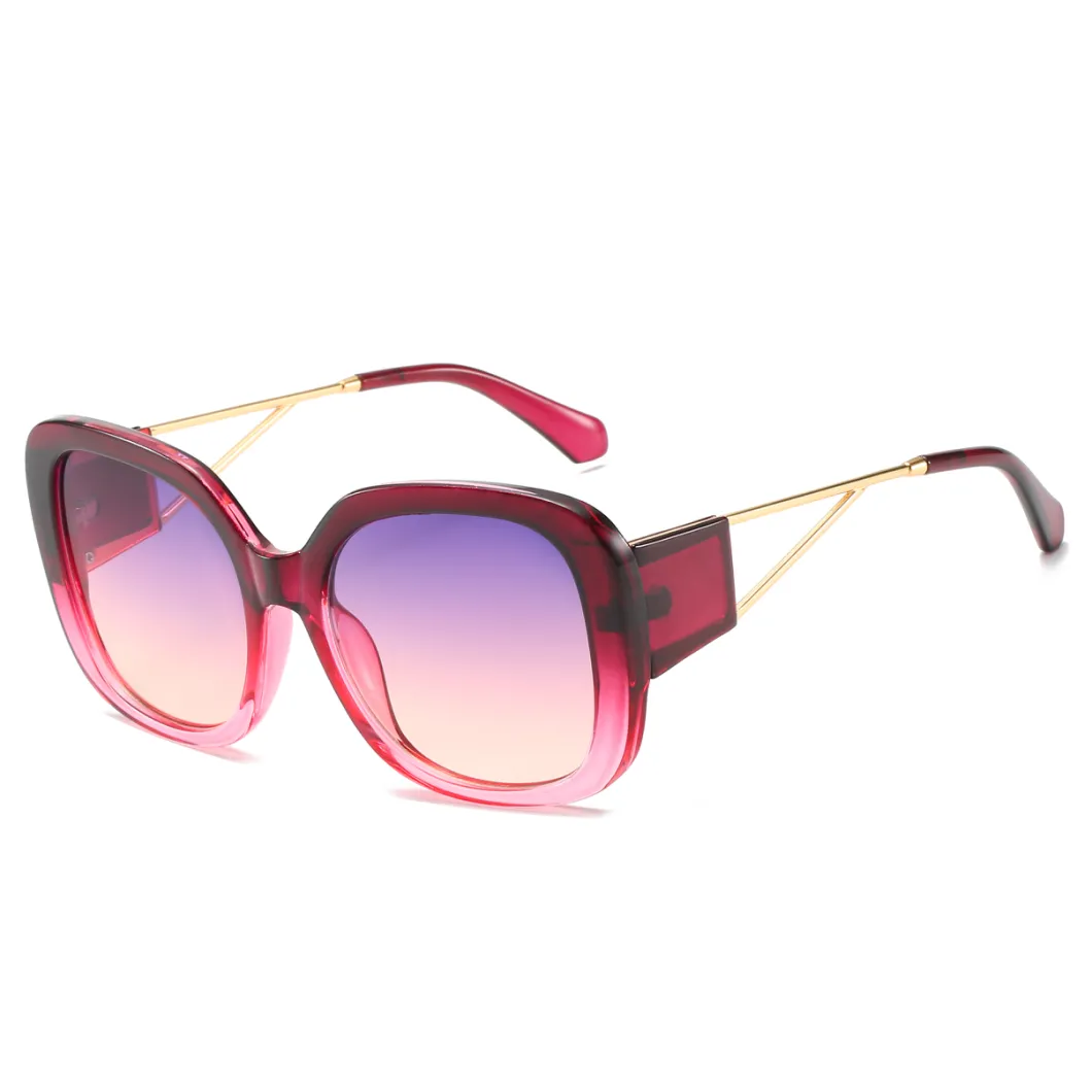 2020 Low MOQ Hot Selling Women Fashion Sunglasses with Metal