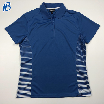 men's blue white stripes polo shirts