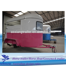 2 horse straight load cart classic horse trailers