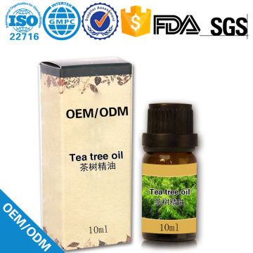 óleo essencial de óleo de tea tree 100% puro