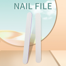 Custom Logo Nail Files - High Quality White Nail Filing Solutions