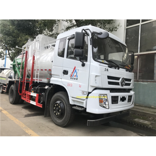 Caminhão de coleta de lixo de cozinha Dongfeng 4x2