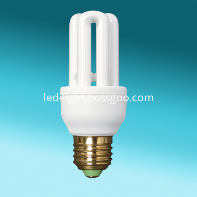 3U CFL energy saving light bulb