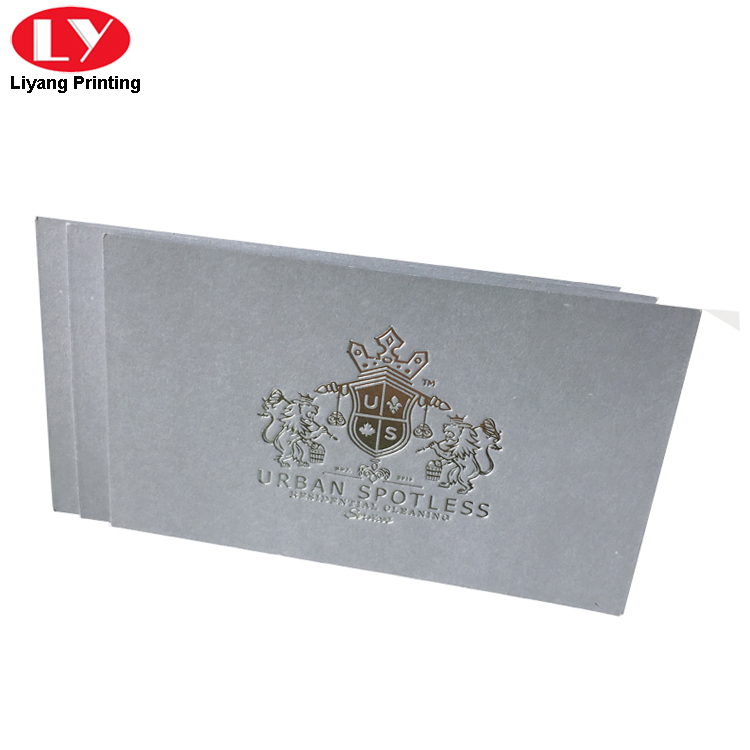 350gsm Silver Foil Gray Color Clats Printing