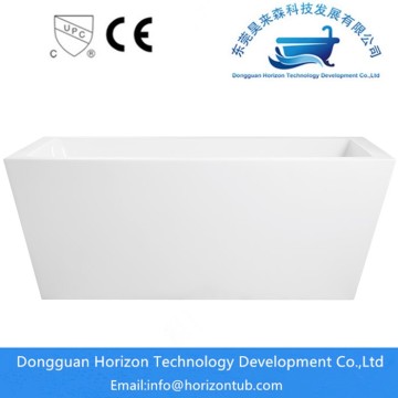 Rectangular acrylic freestanding baths
