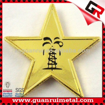 Design classical star shaped pins