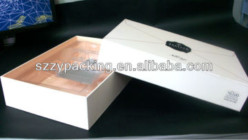 simple white perfume gift box